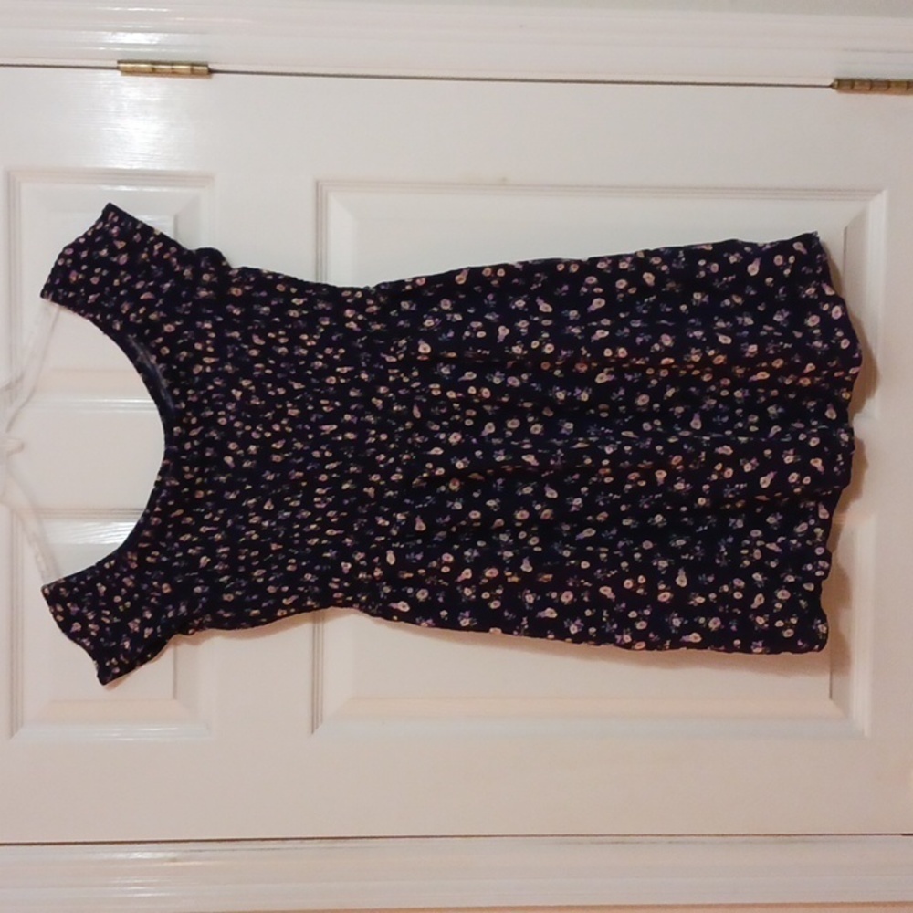 Mossimo Purple floral summer sun dress
